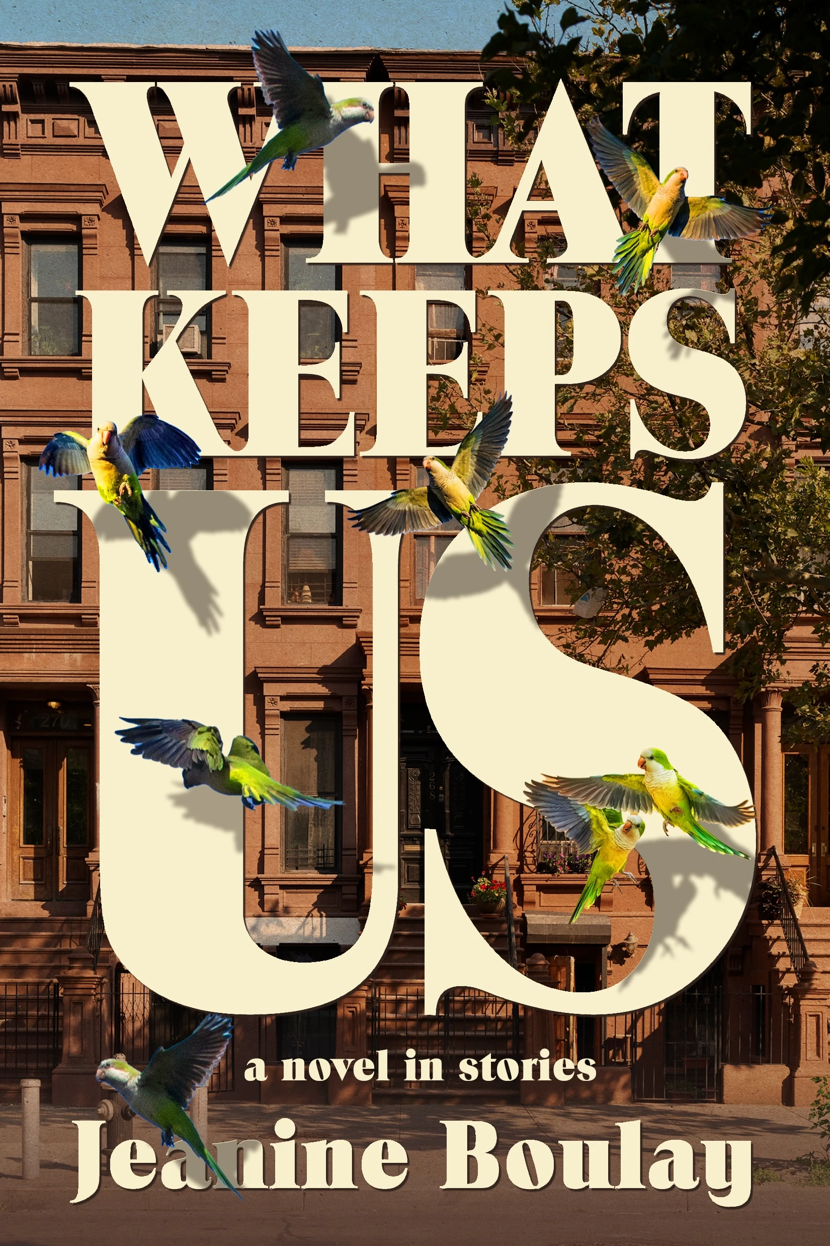 Book cover for Jeanine Boulay’s What Keeps Us.