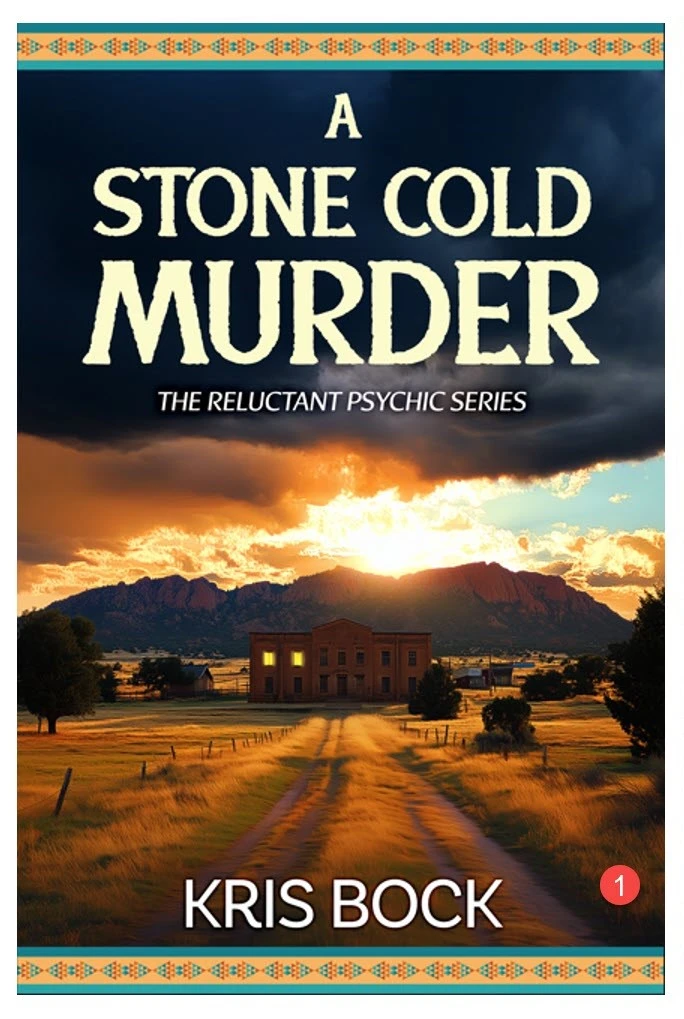 Book cover for Chris Eboch’s A Stone Cold Murder.